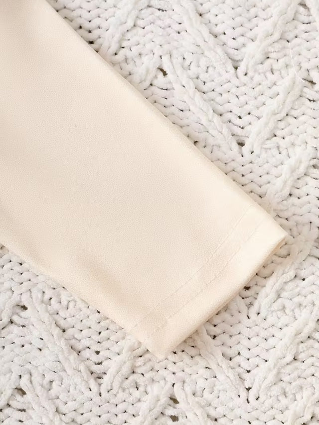 Baby Boy 3-Piece Excavator Winter Outfit Set with Long Sleeve Bodysuit, Warm Jumpsuit and Matching Bib