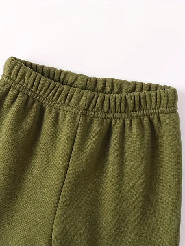 Baby Girl's DADDY'S GIRL Letter Pattern Hoodie And Casual Long Pants